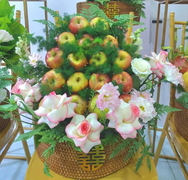 6 Mâm quả hiện đại tone hồng - Hình ảnh 3
