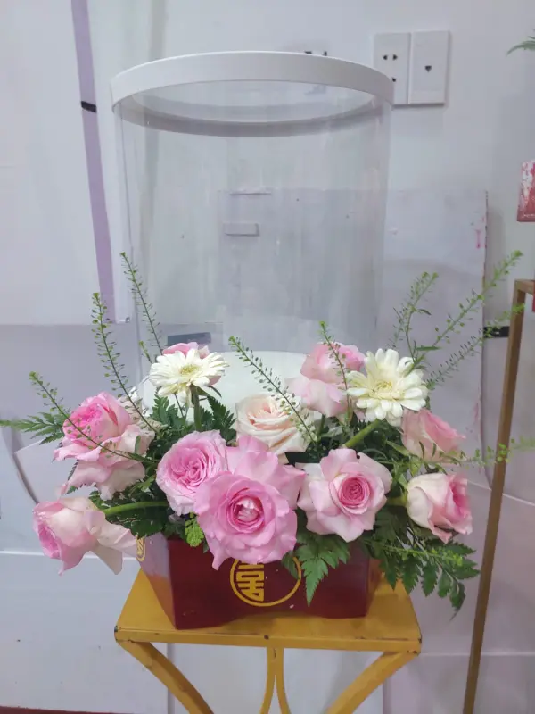 6 Mâm quả hiện đại tone hồng - Hình ảnh 2