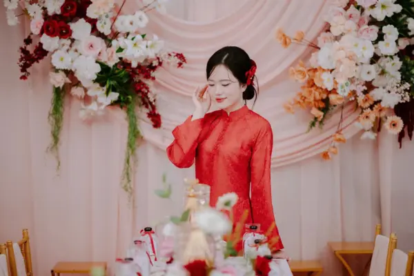 GIA TIÊN TONE HỒNG ĐỎ MẪU HOT - Hình ảnh 3