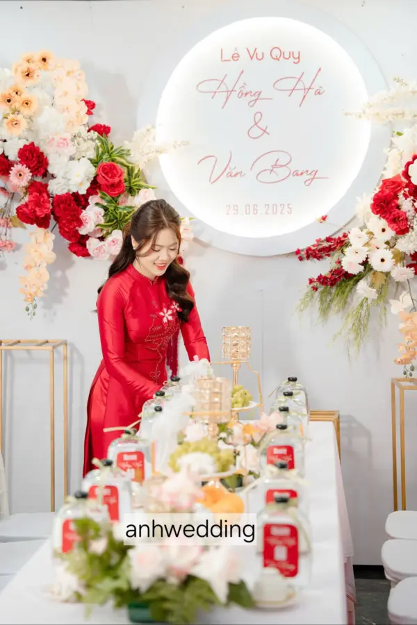 GIA TIÊN TONE Hồng Patel mix Đỏ - Hình ảnh 2